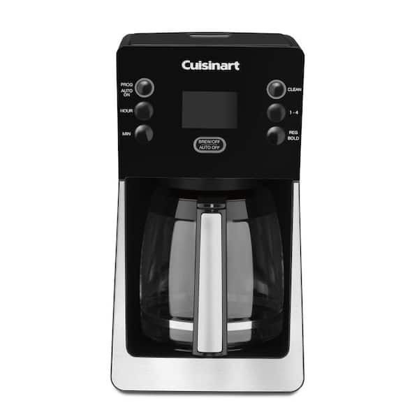 Cuisinart PerfecTemp 14-Cup Programmable Black Chrome Drip Coffee Maker