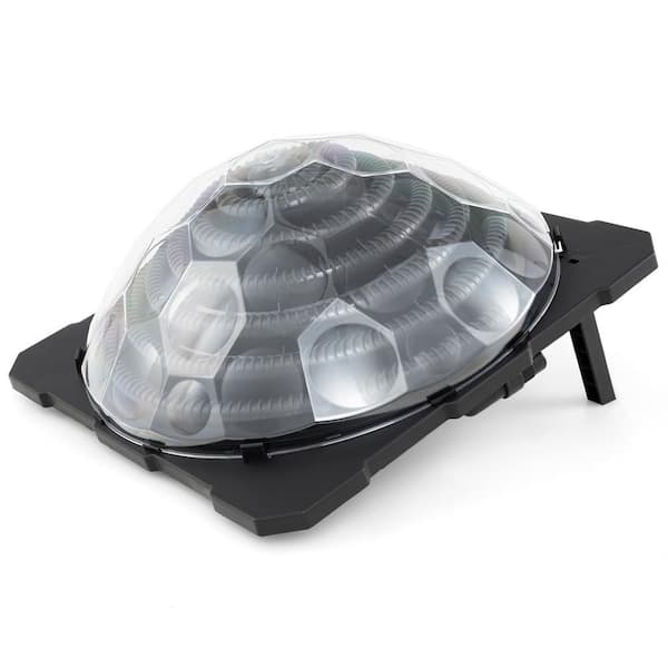 Solar Pool Heater Above Ground/In Ground Swimming Pool Dorm Heater with Rotatable Hose Connectors