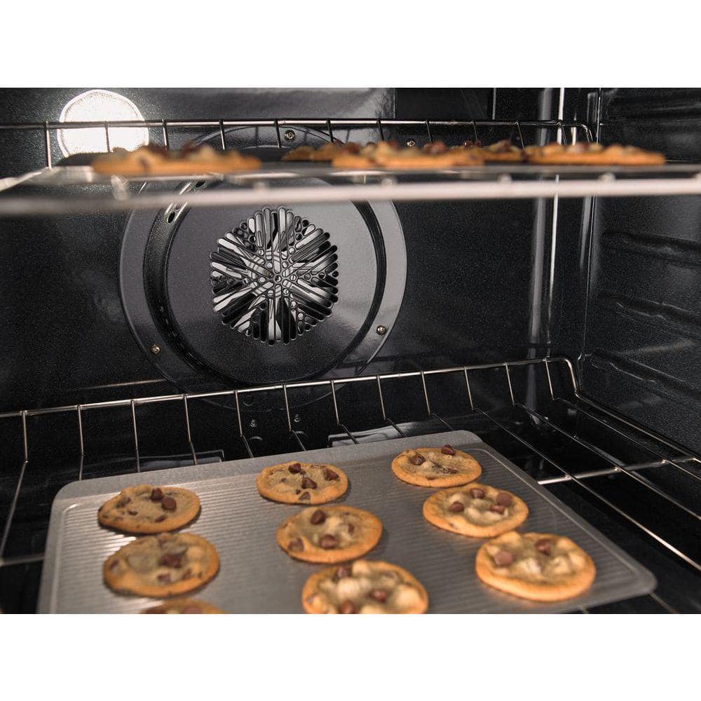Whirlpool 30" Stainless Steel Freestanding Double Oven Electric Range