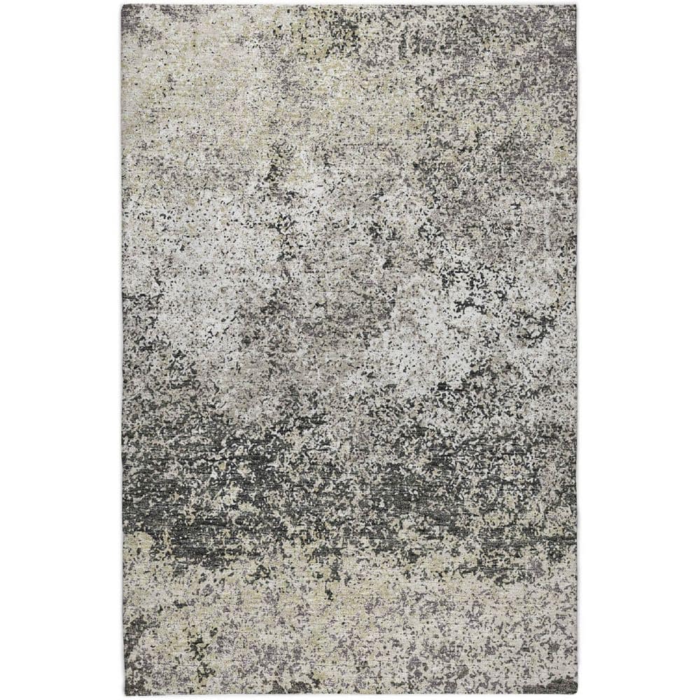 Dream Shag Premium Machine Washable Abstract ADS36 Gray 9 ft. x 12 ft. Area Rug price history on PriceWatchPro