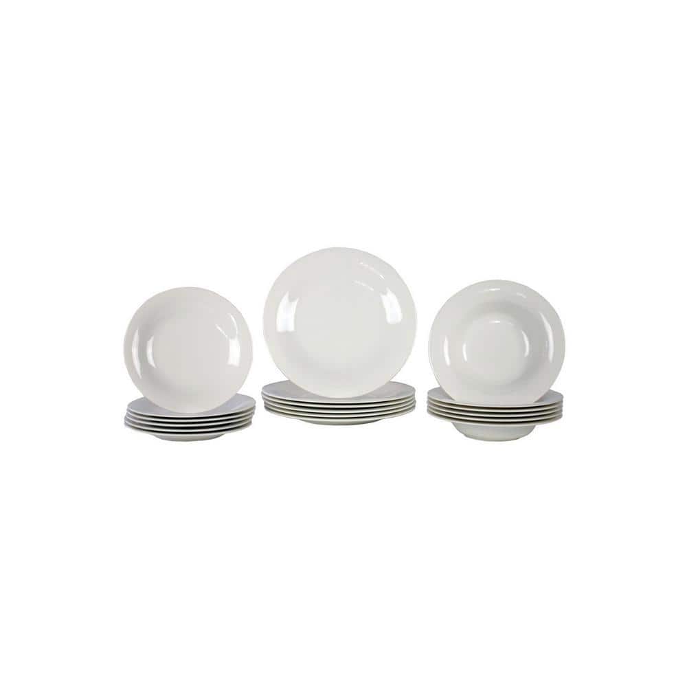 Villeroy & Boch 18-Piece New Cottage White Porcelain Dinnerware