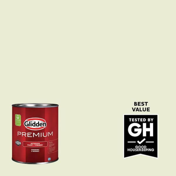 Glidden Premium 1 qt. PPG1116-1 Just Perfect Eggshell Interior Latex Paint
