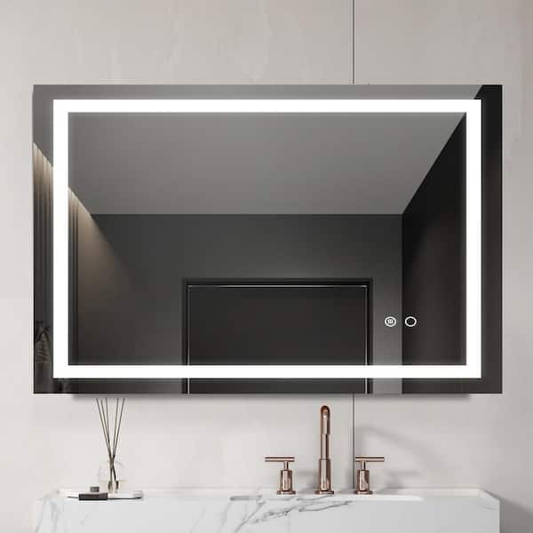 Large Rectangular Frameless Vertical, What To Do With A Large Unframed Mirror