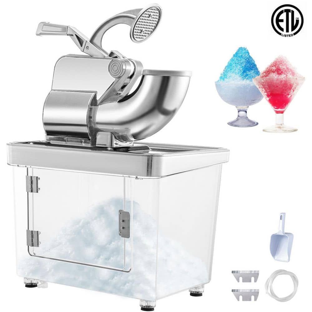 110 V Commercial Ice Crusher 440 lbs. /h, 1196 oz., White, ETL Approved 300 W Electric Snow Cone Machine Stainless Steel price history on PriceWatchPro