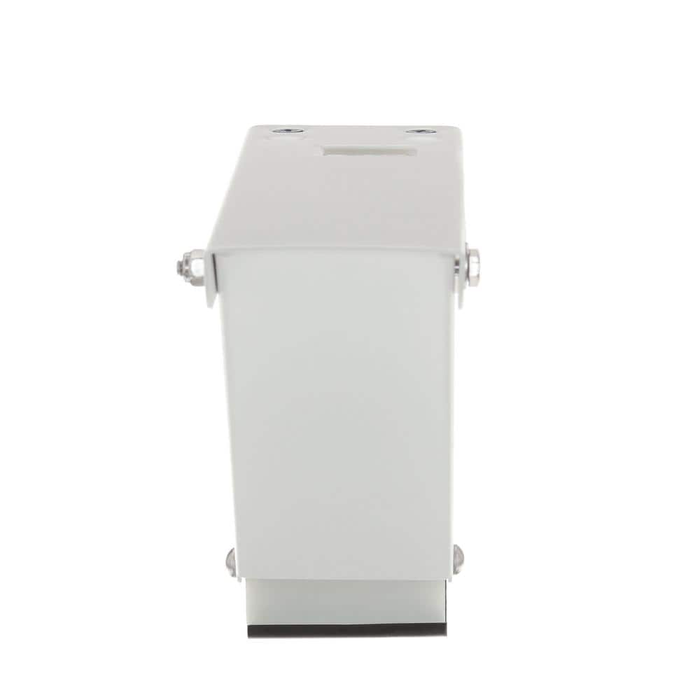 Universal White Steel Light-Duty Air Conditioner Support Bracket