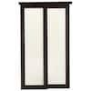 TRUporte 48 in. x 80 in. 2230 Series Espresso 1-Lite Composite ...