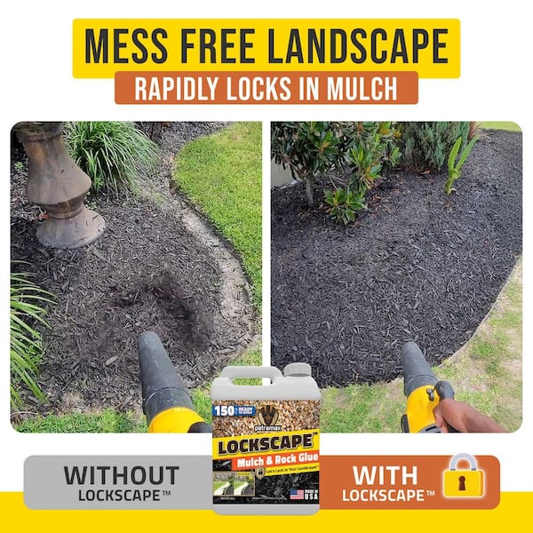 1 Gal. Outdoor Mulch and Rock Glue Ready to Use for Landscaping
