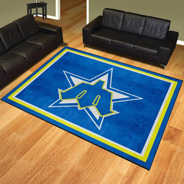 FANMATS MLB Seattle Mariners Blue 3 ft. x 4 ft. Indoor Area Rug