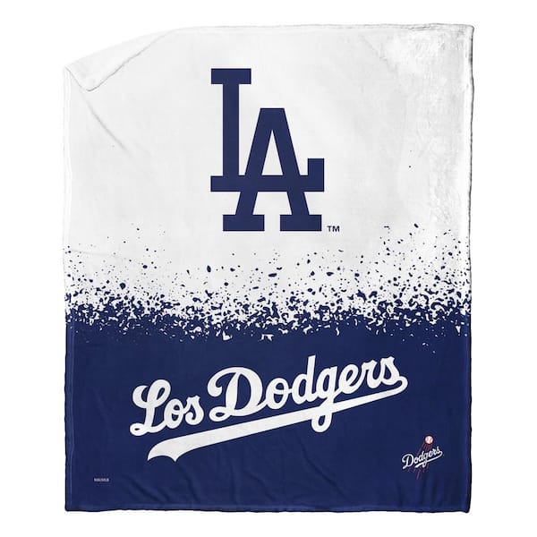 MLB City Connect Dodgers Silk Touch Sherpa Multicolor Throw