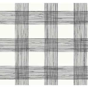 SEAPORT PLAID Cream Wallpaper - Products