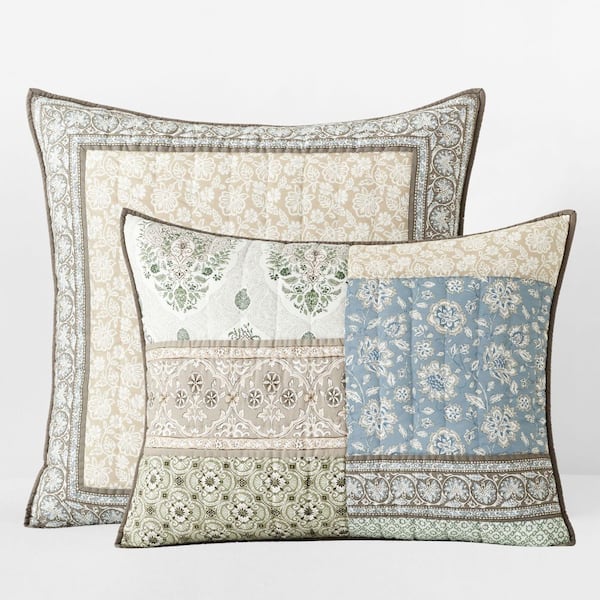 Company Cotton Odesa Patchwork Cotton Sham