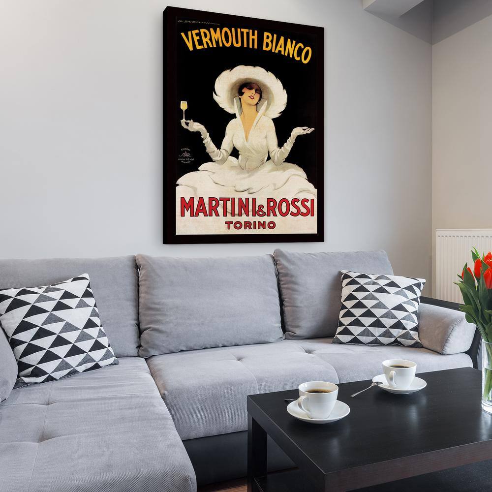 Trademark Fine Art - 24"x32" 'Vermouth Bianco Martini Rossi' Canvas Art