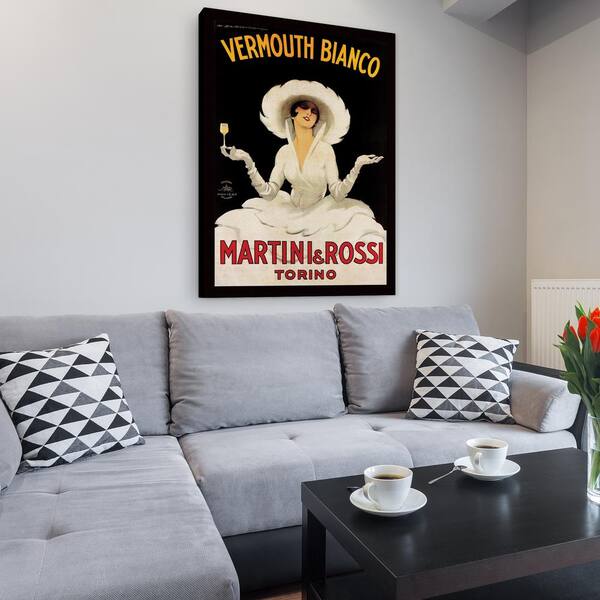 Trademark Fine Art 35 in. x 47 in. Vermouth Bianco Martini & Rossi