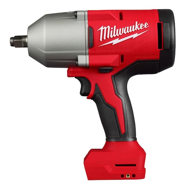 Milwaukee M18 18-Volt Lithium-Ion Brushless 1/2 in. High Torque Impact  Wrench with Friction Ring (Tool-Only) 2666-20 - The Home Depot