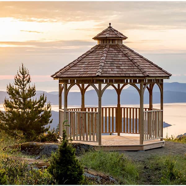 12 ft. Octagon Bayside Panelized Gazebo