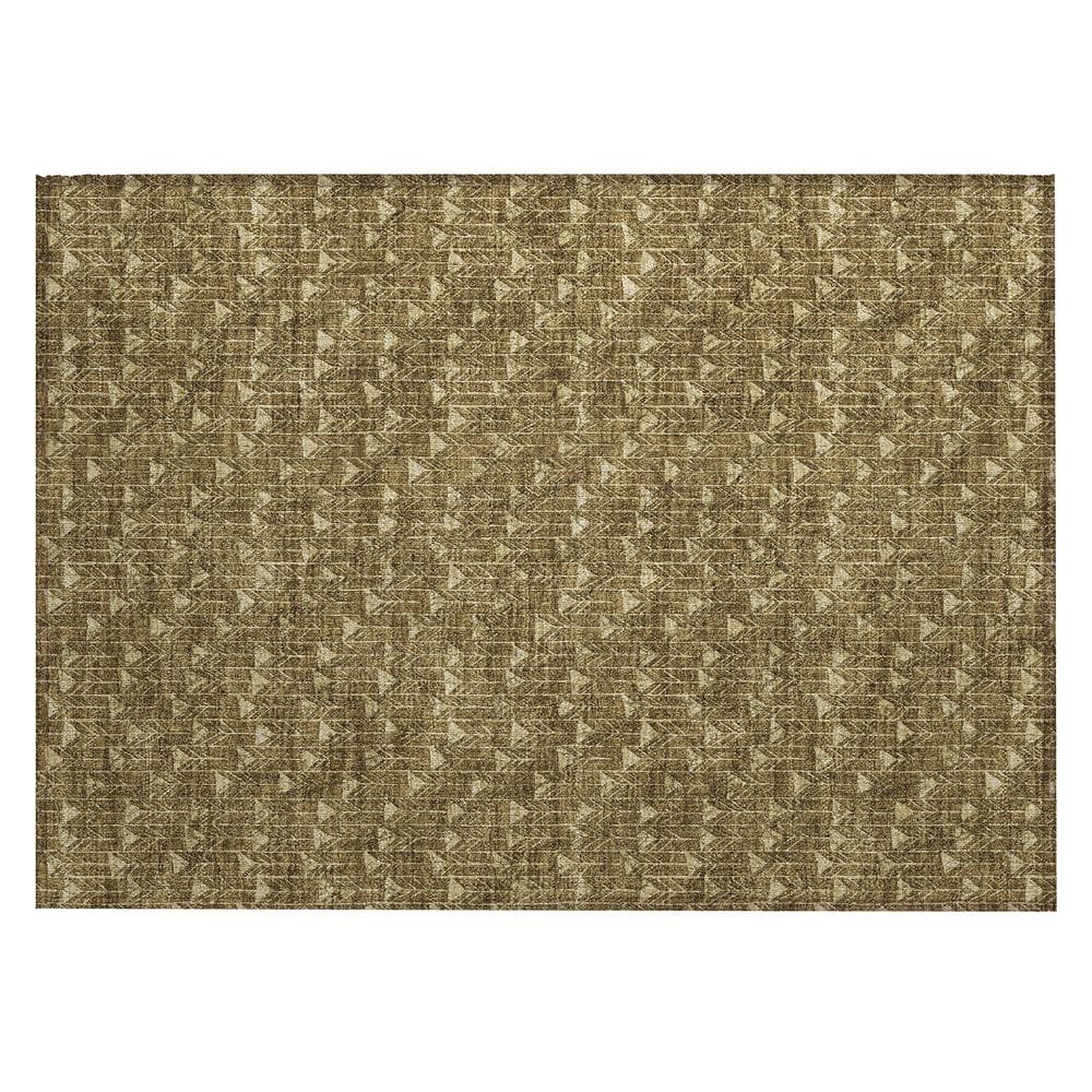 Chantille ACN514 Brown 1 ft. 8 in. x 2 ft. 6 in. Machine Washable Indoor/Ou