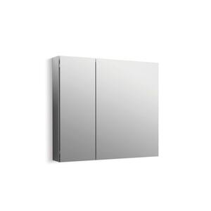 CLC 30 in. x 26 in. Recessed/Surface Mount Soft Close Medicine Cabinet with Mirrored Door