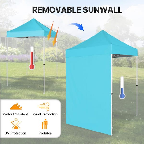 大学 割引 ft. 5 x ft. 5 BAY COOS Light with Tent Canopy Up Pop Blue 邦楽