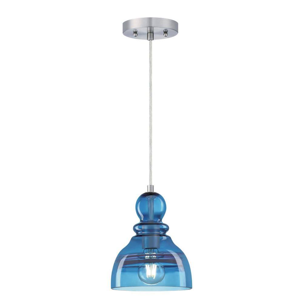 (incomplete) Westinghouse Lighting 6119000 Fiona One-Light Indoor Mini Pendant  Brushed Nickel