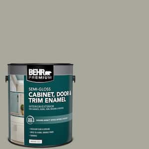 1 gal. #PPU25-05 Old Celadon Semi-Gloss Enamel Interior/Exterior Cabinet, Door & Trim Paint
