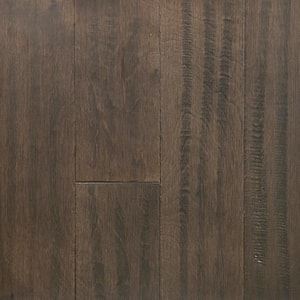 Take Home Sample - Tanned Leather Engineered Waterproof Hardwood Flooring - 5 in. Width x 6 in. Length