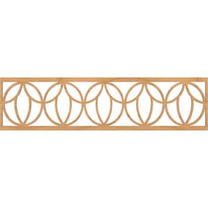 Shoshoni Fretwork 0.25 in. D x 47 in. W x 12 in. L Maple Wood Panel Moulding