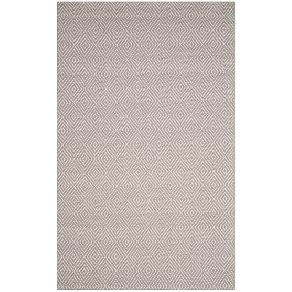 Wilton Silver/Ivory 5 ft. x 8 ft. Geometric Area Rug price history on PriceWatchPro