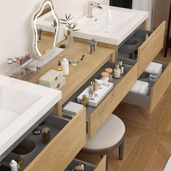 BV Better Vanity Kingdee 94 in. W x 20 in. D x 26 in. H Double