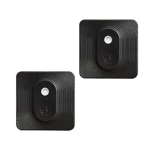 BLU H and T Black, Bluetooth Temperature and Humidity Sensor, IP54 Rated Water and Dust-Resilient (Pack of 2)