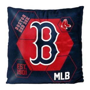 MLB Red Sox Connector Velvet Reverse Pillow