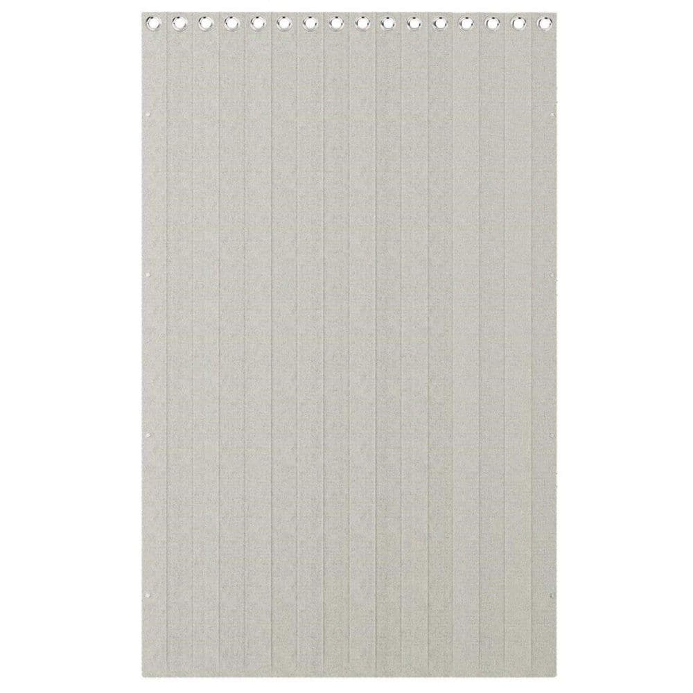 1-Panel 45 in. x 80 in. Natural Faux Linen Composite Accordion Door, 100% Blackout Privacy Magnetic Door Curtain price history on PriceWatchPro