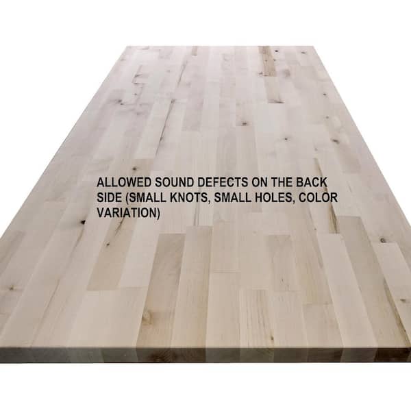 Allwood 3/4 in. x 19 in. x 27 in. Birch Table Top Project Panel