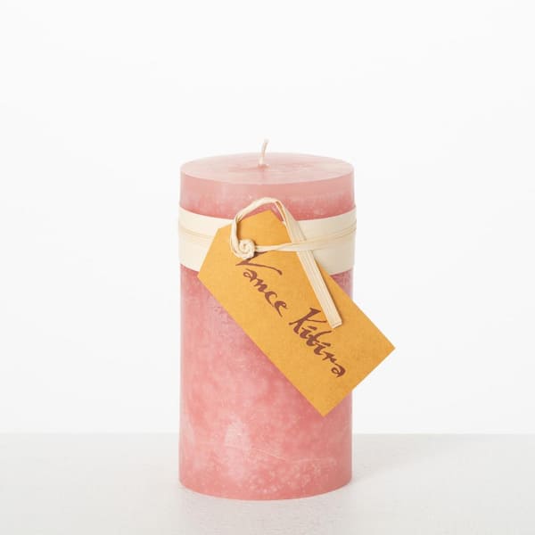 Vance Kitira 6 in.H Pink Lemonade Timber Pillar