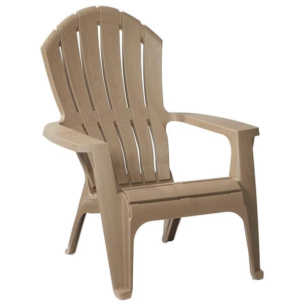 PRIVATE BRAND UNBRANDED RealComfort Mushroom Patio Adirondack Chair