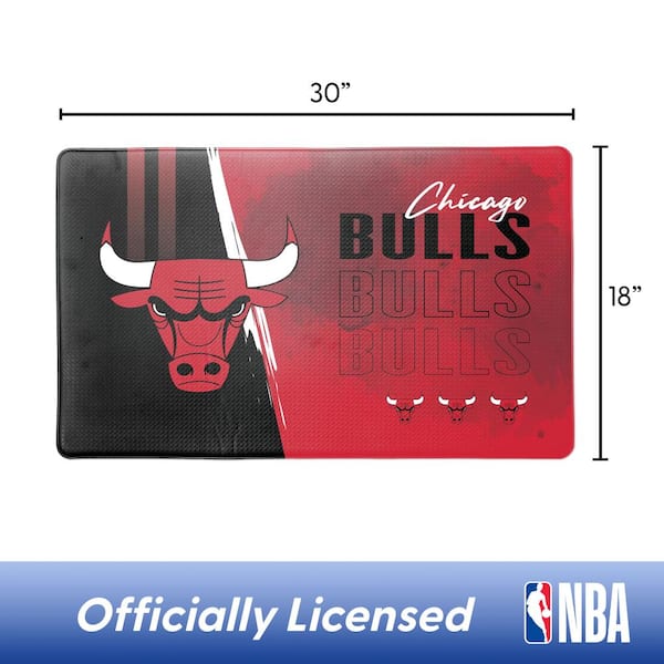 NBA Chicago Bulls Painterly Floor Mat 18×30 inches