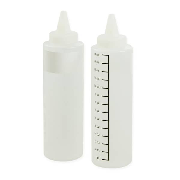Charcoal Companion 14 oz. Clear Squeeze Bottle (Set of 2)