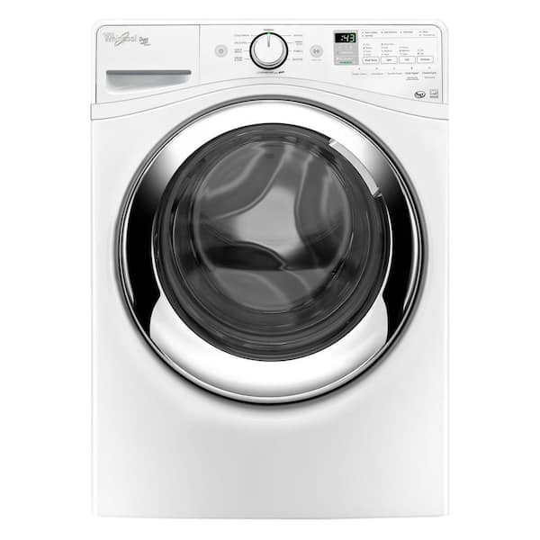 Whirlpool Duet 4.3 cu. ft. High-Efficiency Front Load Washer with Steam in White, ENERGY STAR