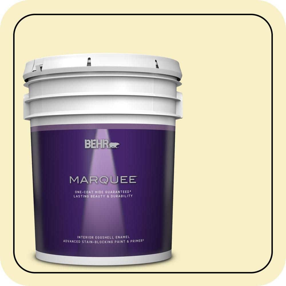 5 gal. #400A-1 Candlelight Yellow Eggshell Enamel Interior Paint & Primer price history on PriceWatchPro