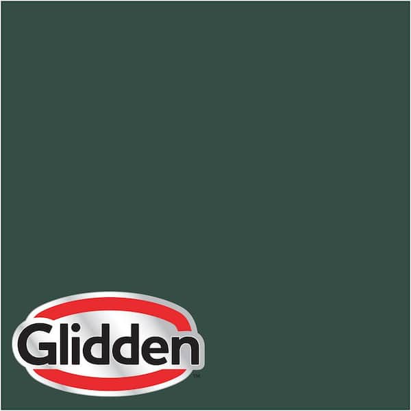 Glidden Premium 1-gal. #HDGG65D Dark Hunter Green Flat Latex Exterior Paint