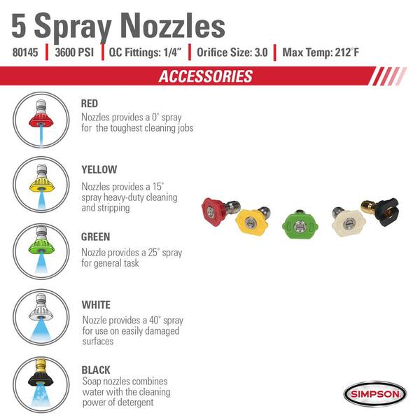 SIMPSON Pressure Washer Quick Connect 