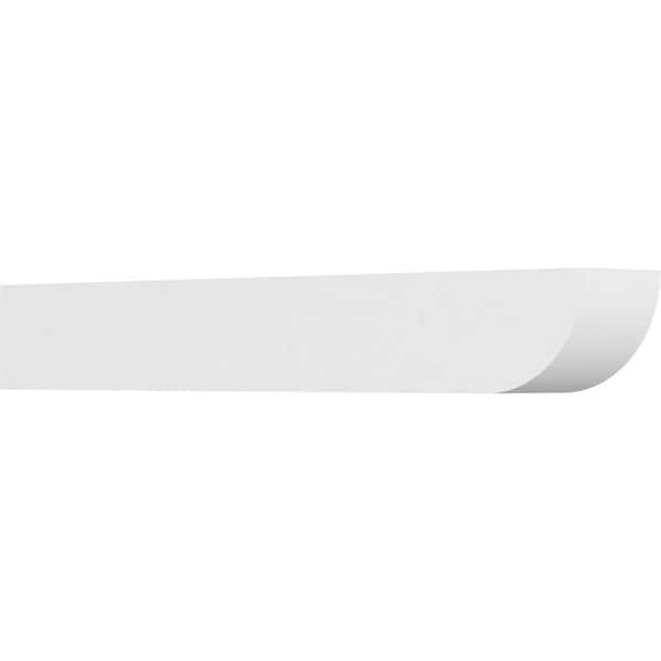 Ekena Millwork 6 in. x 6 in. x 42 in. Standard Durham Architectural Grade PVC Rafter Tail Brace
