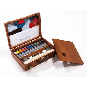 Artists' 40 ml Wood Box Tubes Oil Set (12-Color)