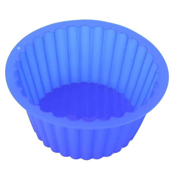 Giant Silicone Cupcake Cake Chocolate Mold Food-Grade Temperature Safe Flexible Bakeware 1 Piece