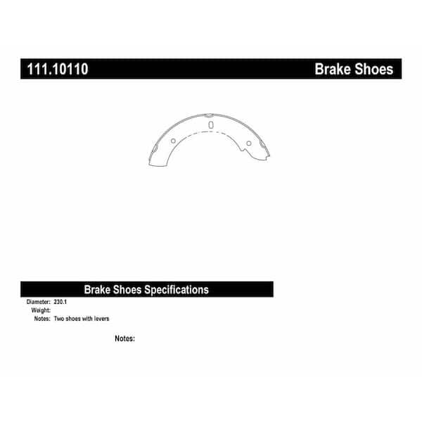 Centric Parts Drum Brake Shoe