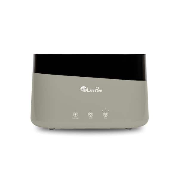 LivePure AquaFlame Ultrasonic. 19 Gal Humidifier-Taupe