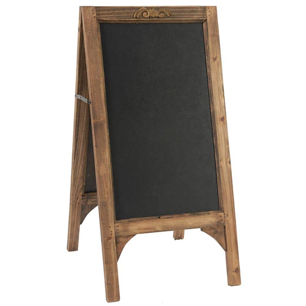 Case of 12 Wooden Floral Easel, Green Stained Wood - 54