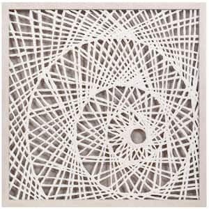 Framed Abstract Wall Art 23.6 in. x 23.6 in.