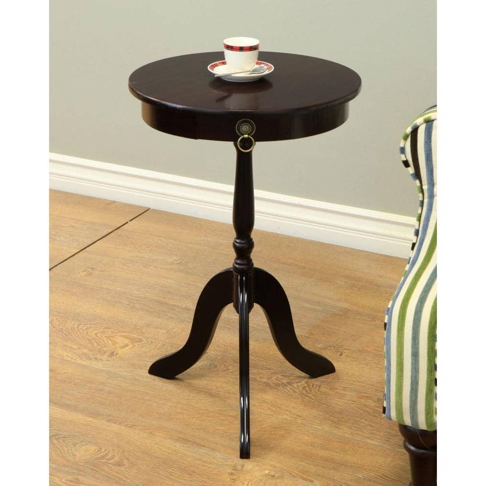 Homecraft Furniture Cherry End Table MH309 The Home Depot