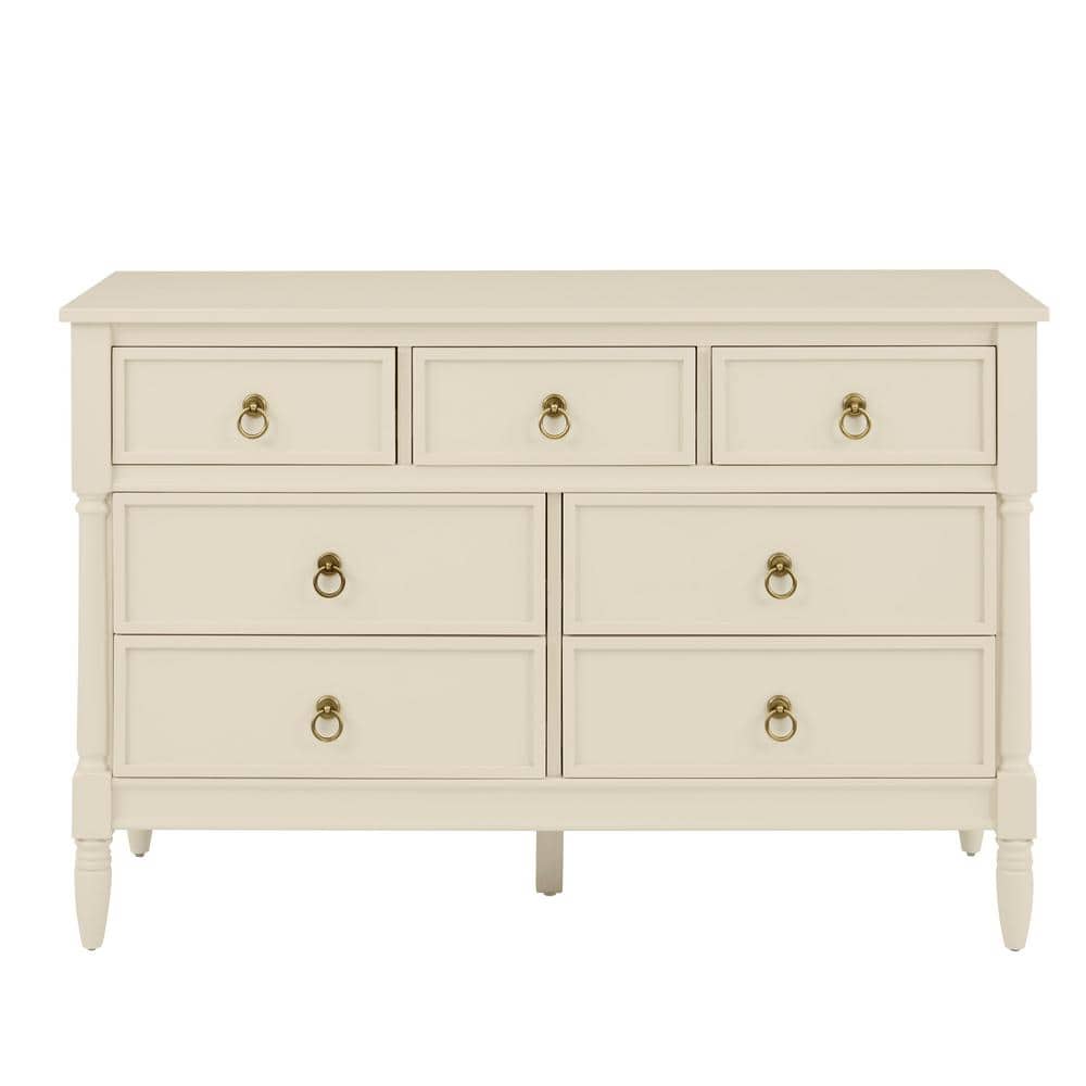 Home Decorators Collection Hillrose 7Drawer Ivory DresserDA1420HD1