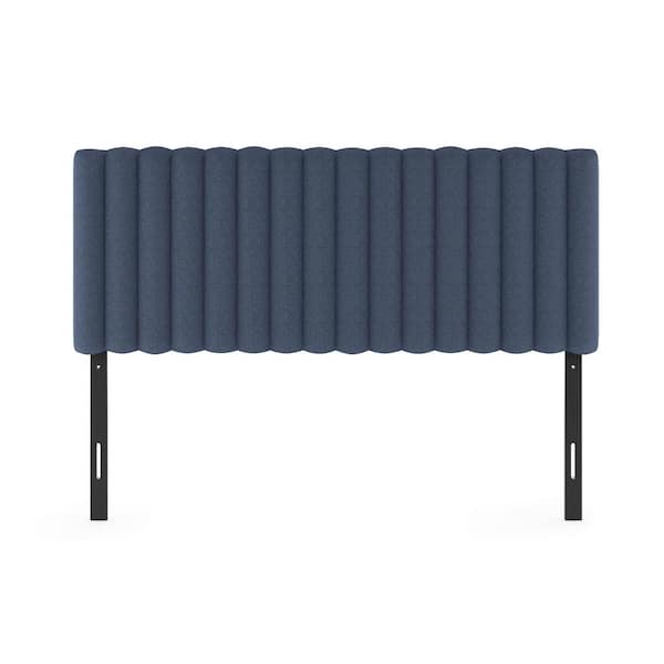 Furinno Roanne Denim Upholstered Tufted Full Headboard FB21076FDE